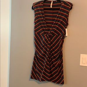 Retro Striped Mini-dress/tunic